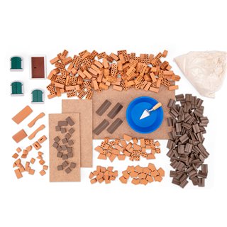 Building set - historic house - 370 pieces